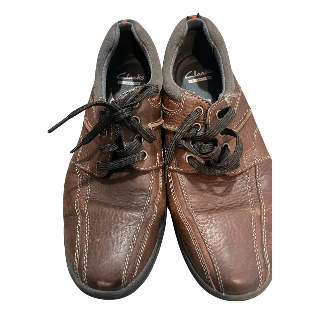 Clarks Men's Cotrell Walk Oxford  Old Money Quiet Luxury 9 Tobacco Shoes